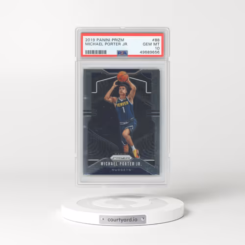 2019 Panini Prizm #88 Michael Porter Jr. (PSA 10 GEM MINT)