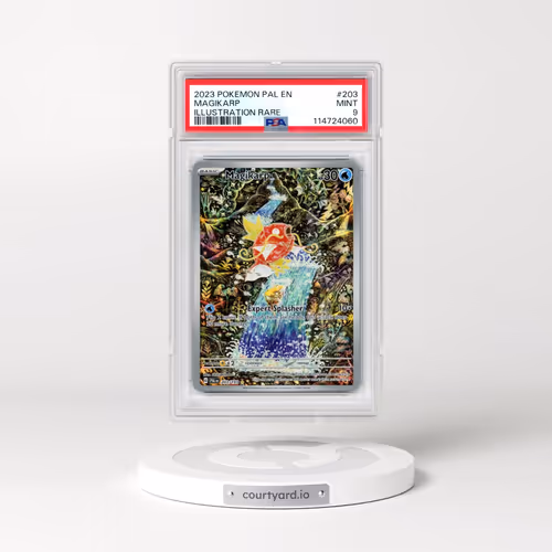 2023 Pokémon Pal EN-Paldea Evolved #203 Magikarp - Illustration Rare (PSA 9 MINT)