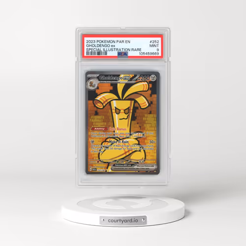 2023 Pokémon Par EN-Paradox Rift #252 Gholdengo EX - Holo Special Illustration Rare (PSA 9 MINT)