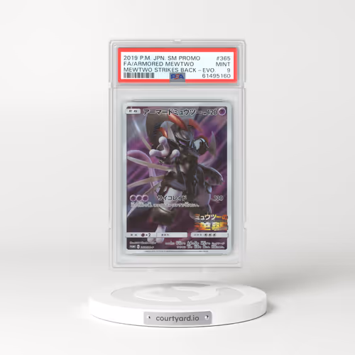 2019 Japanese Sun & Moon Promos #365 Armored Mewtwo - Holo (PSA 9 MINT)