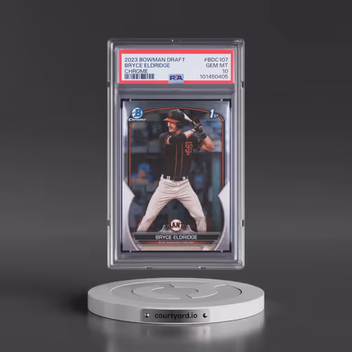 2023 Bowman Draft #BDC107 Bryce Eldridge - Chrome (PSA 10 GEM MINT)