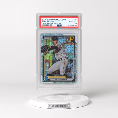 2024 Bowman Mega Box Chrome Prospects #125 Paul Skenes (PSA 10 GEM MINT)