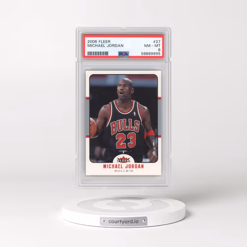 2006 Fleer #27 Michael Jordan (PSA 8 NM-MT)