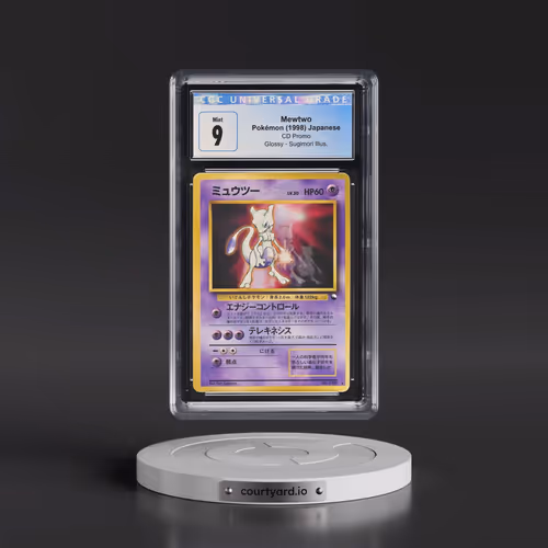 1999 Pokémon CD Promo #150 Mewtwo-Glossy - CD Promo (CGC 9 MINT)