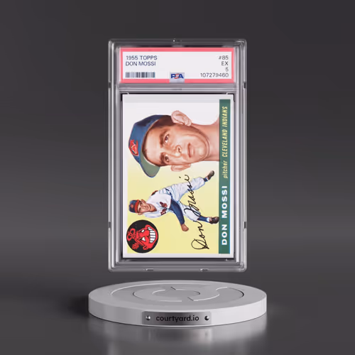 1955 Topps #85 Don Mossi (PSA 5 EX)