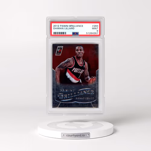 2012 Panini Brilliance #283 Damian Lillard (PSA 9 MINT)