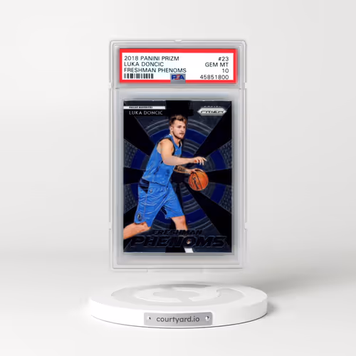 2018 Panini Prizm Freshman Phenoms #23 Luka Doncic (PSA 10 GEM MINT)