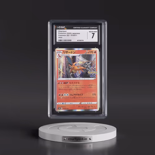 2022 Pokémon GO #010/071 Charizard - Holo (CGC 7 NM)