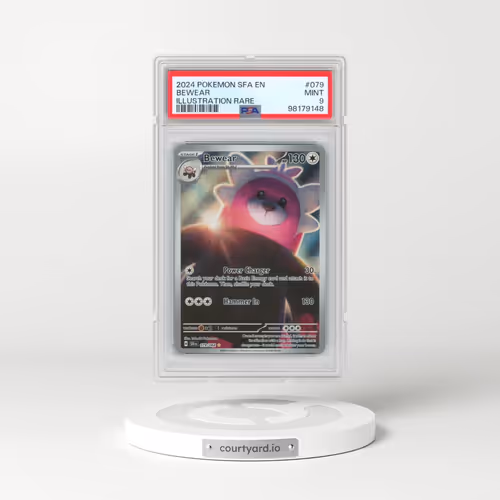 2024 Pokémon Sfa EN-Shrouded Fable #079 Bewear - Illustration Rare (PSA 9 MINT)