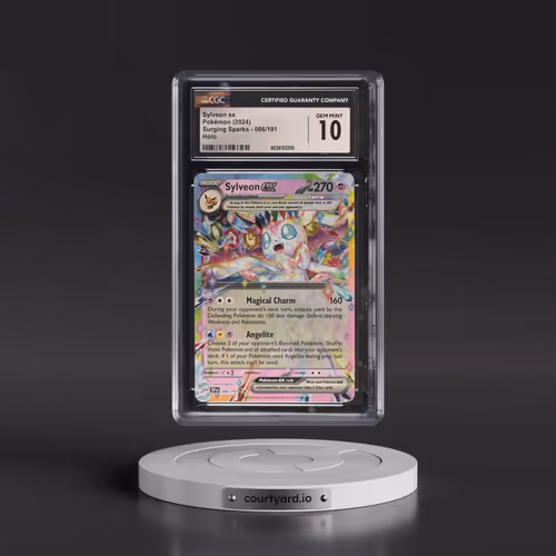 2024 Surging Sparks - SSP EN #086/191 Sylveon ex - Holo (CGC 10 GEM MINT)