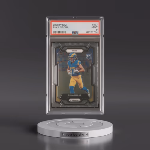 2023 Panini Prizm #357 Puka Nacua (PSA 9 MINT)
