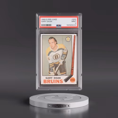 1969 O-Pee-Chee #202 Gary Doak (PSA 9 MINT)