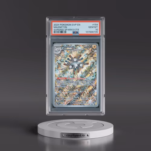 2024 Pokémon Svp EN-SV Black Star Promo #159 Magneton - Surging Sparks Elite Trainer Box (PSA 10 GEM