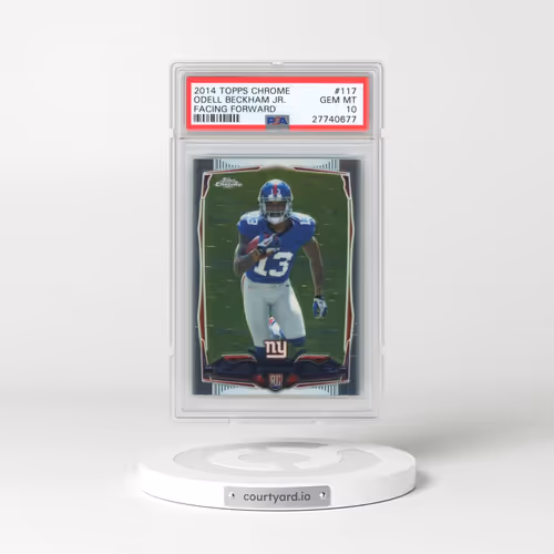 2014 Topps Chrome #117 Odell Beckham Jr. - Facing Forward (PSA 10 GEM MINT)