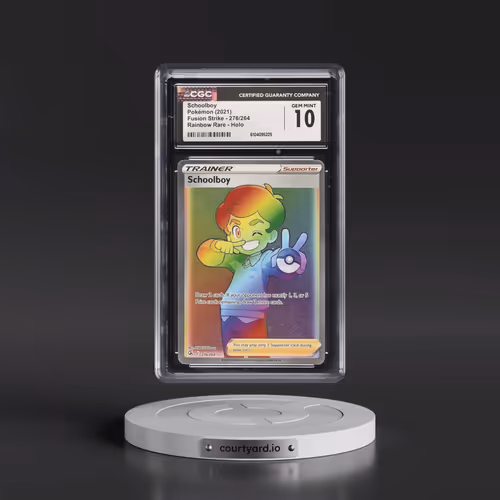2019 Fusion Strike #276/264 Schoolboy - Rainbow Rare Holo (CGC 10 GEM MINT)