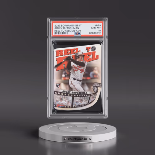 2023 Bowman's Best Reel to Reel Die-Cuts #RR9 Adley Rutschman (PSA 10 GEM MINT)