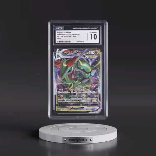 2022 VSTAR Universe #108/172 Rayquaza VMAX - Holo (CGC 10 GEM MINT)