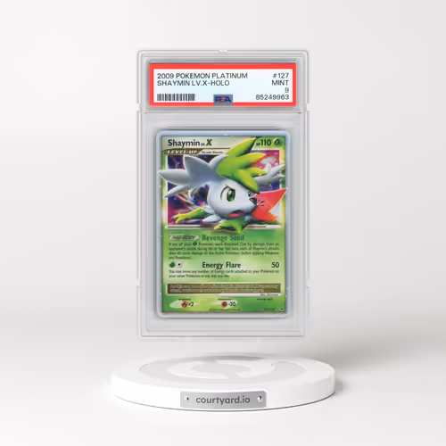 2009 Pokémon Platinum #127 Shaymin LV.X - Holo (PSA 9 MINT)