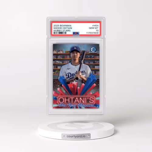 2025 Bowman Hobby Stars #HS4 Shohei Ohtani (PSA 10 GEM MINT)