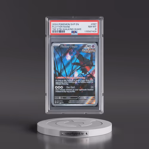 2024 Pokémon Svp EN-SV Black Star Promo #097 Flutter Mane - Temporal Forces Elite Trainer Box-Walkin