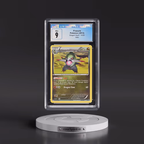 2012 Dragon Vault #14/20 Fraxure - Holo (CGC 9 MINT)