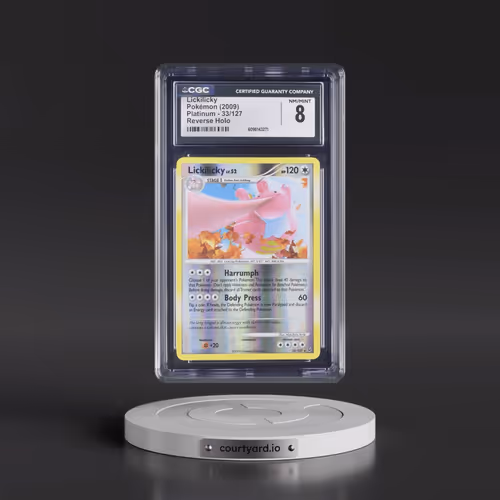 2009 Platinum #33/127 Lickilicky - Reverse Holo (CGC 8 NM-MT)
