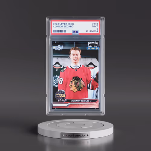 2023 Upper Deck #740 Connor Bedard (PSA 9 MINT)