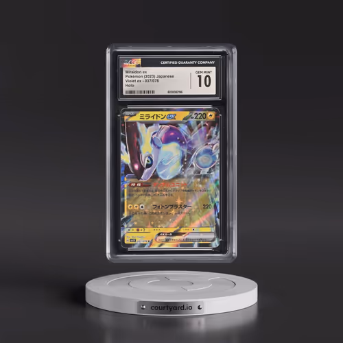 2023 Violet ex #037/078 Miraidon ex (CGC 10 GEM MINT)