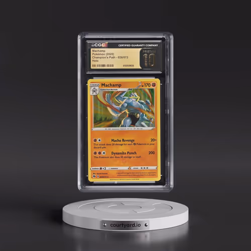 2020 Champion's Path #026/073 Machamp - Holo (CGC 10 PRISTINE)