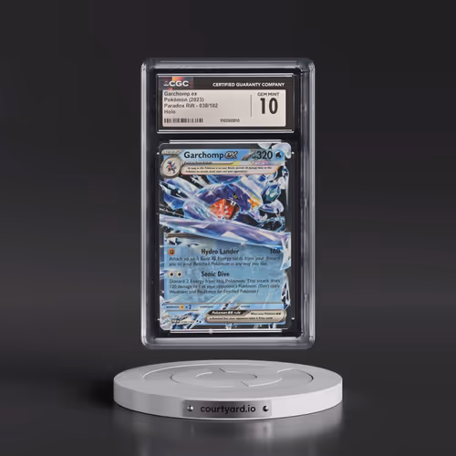 2023 Paradox Rift - PAR EN #038/182 Garchomp ex - Holo (CGC 10 GEM MINT)