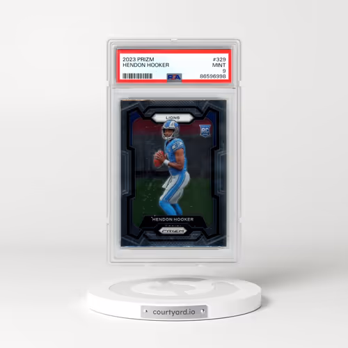 2023 Panini Prizm #329 Hendon Hooker (PSA 9 MINT)