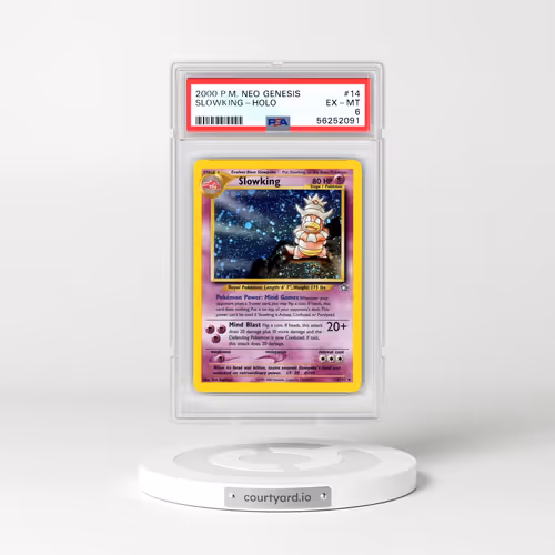 2000 Pokémon Neo Genesis #14 Slowking - Holo (PSA 6 EX-MT)