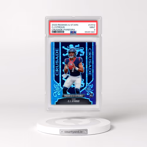 2023 Panini Rookies & Stars Crusade #CR12 CJ Stroud - Pandora (PSA 9 MINT)