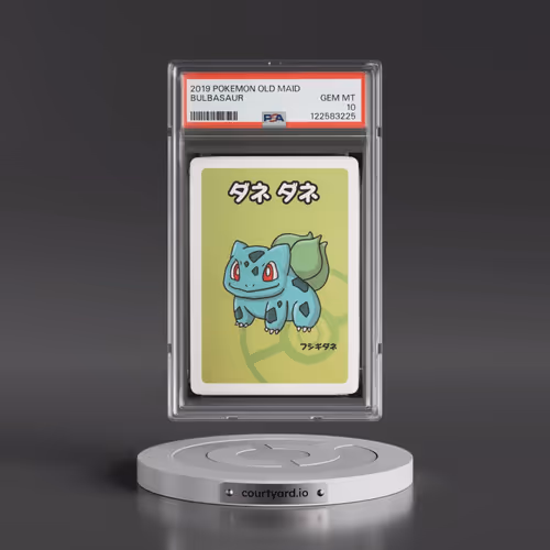 2019 Pokémon Old Maid Bulbasaur (PSA 10 GEM MINT)