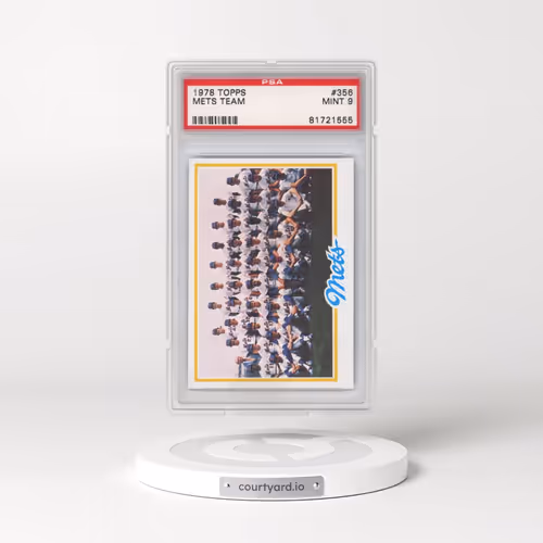 1978 Topps #356 Mets Team (PSA 9 MINT)