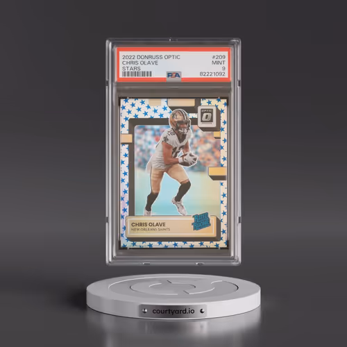 2022 Panini Donruss Optic #209 Chris Olave - Stars (PSA 9 MINT)