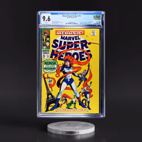 Marvel Super-Heroes #15 CGC 9.6 White Pages (Marvel Comics, 7/68) - Universal
