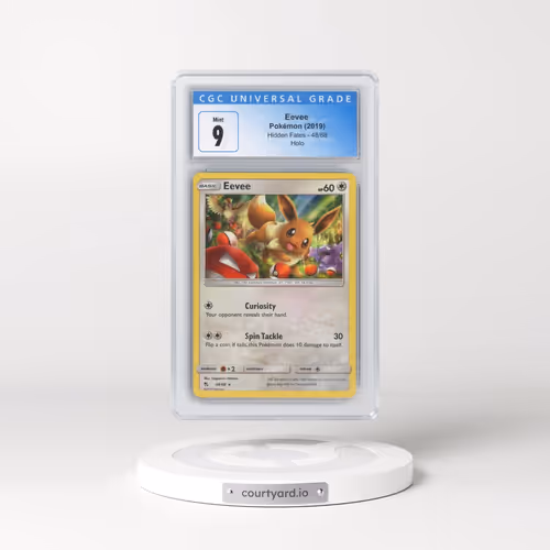 2019 Hidden Fates #48/68 Eevee - Holo (CGC 9 MINT)