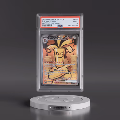 2023 Pokémon Sv3a-Raging Surf #087 Gholdengo EX - Holo Special Art Rare (PSA 9 MINT)
