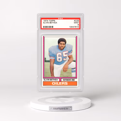 1974 Topps #226 Elvin Bethea (PSA 9 MINT)