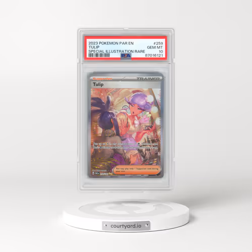 2023 Pokémon Par EN-Paradox Rift #259 Tulip - Special Illustration Rare (PSA 10 GEM MINT)
