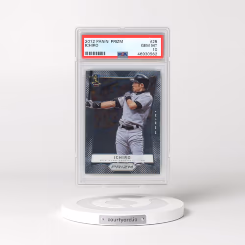 2012 Panini Prizm #25 Ichiro (PSA 10 GEM MINT)