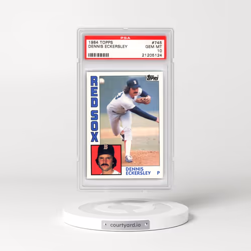 1984 Topps #745 Dennis Eckersley (PSA 10 GEM MINT)