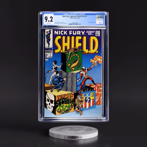 Nick Fury, Agent of S.H.I.E.L.D. #1 CGC 9.2 White Pages (Marvel Comics, 6/68) - Universal