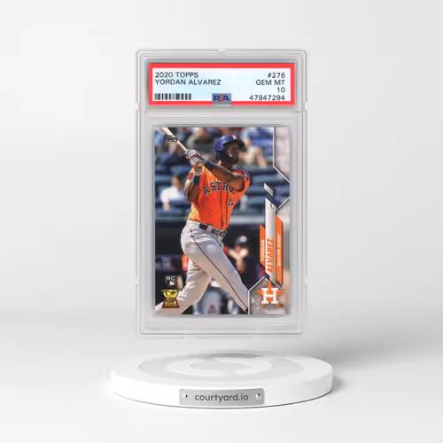 2020 Topps #276 Yordan Alvarez (PSA 10 GEM MINT)