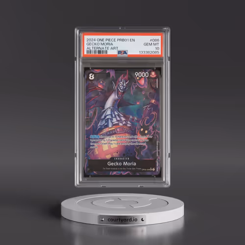 2024 One Piece PRB01-Premium Booster -One Piece Card the Best #086 Gecko Moria - Alternate Art (PSA