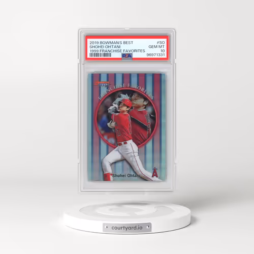 2019 Bowman's Best 1999 Franchise Favorites #SO Shohei Ohtani (PSA 10 GEM MINT)