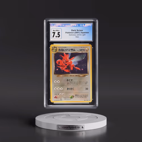 2001 Darkness, and to Light #212 Dark Scizor - Holo (CGC 7.5 NM+)