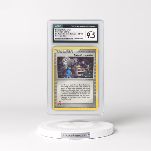 2004 EX Team Rocket Returns #92 Swoop! Teleporter - Holo (CGC 9.5 MINT+)