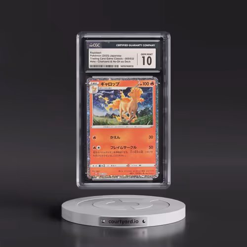2023 Trading Card Game Classic - CLF, CLL, CLK #005/032 Rapidash - Charizard & Ho-Oh ex Deck - CLL H